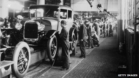 assembly line ford henry flash