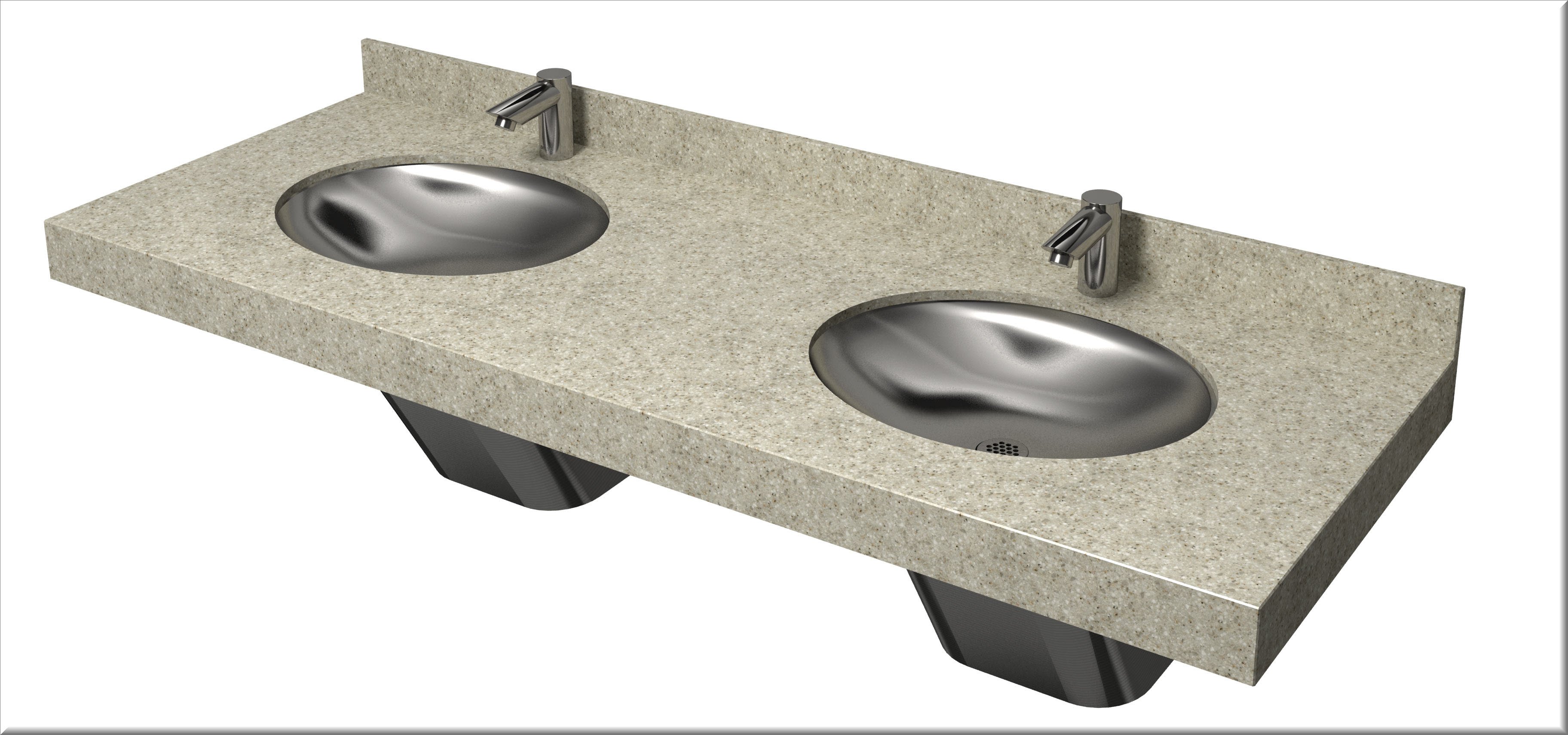 bathroom sink revit family